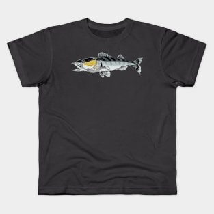 Zander fish Kids T-Shirt